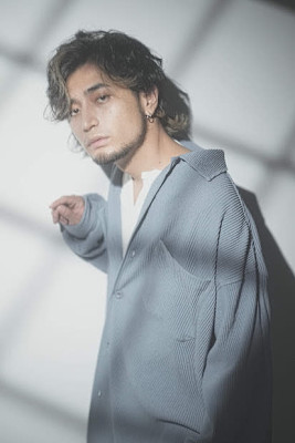 メンズ×バングカラー