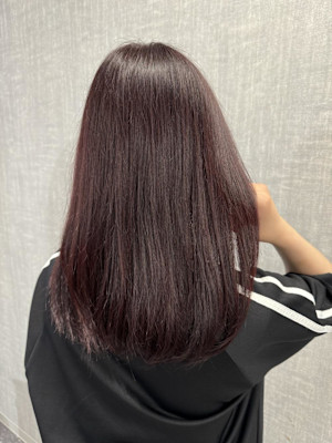 大人オシャンなボルドーカラー！