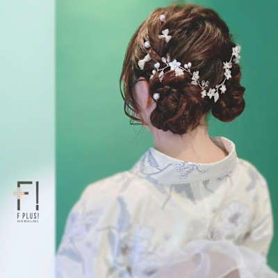 hairmake&nail F PLUS！× 浴衣ヘア