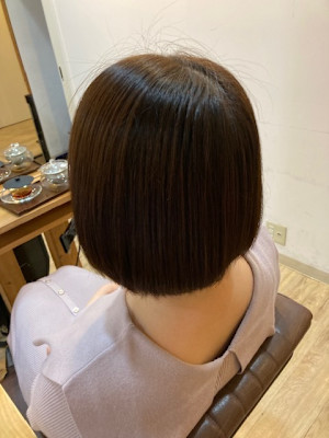 お客様髪質改善データ1157（当店オリジナル縮毛矯正）