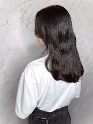 【MICHI 富田店　古作蓮】ダークアッシュ　髪質改善カラー