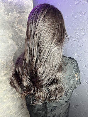 グレージュイルミナカラーブリーチなし【池袋・池袋東口】