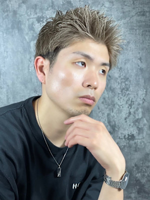 ハイトーンスパイキーショート