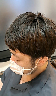 ツーブロックメッシュ