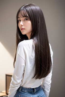 サラつやロング