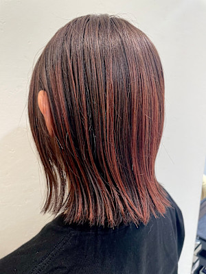 肩ハネロブ＋シャドツルーツ風カラー