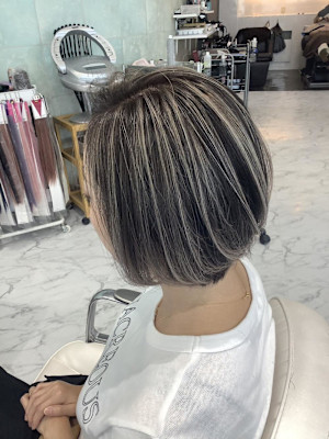 カット&カラー&ハイライト