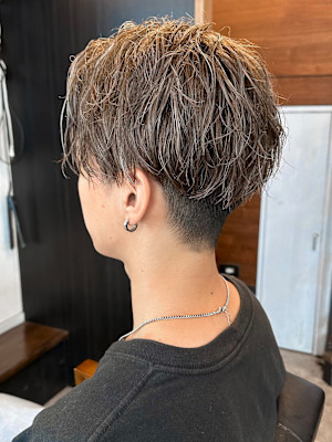 【IRIE 赤坂】ハイライトメッシュカラー