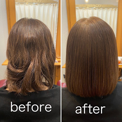 艶髪ストレートケア