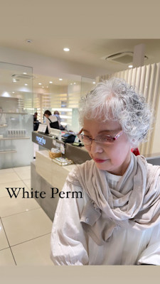 グレイヘアパーマ