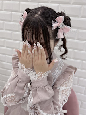 ピンクで統一＊かわいいクラゲヘア＊まゆ