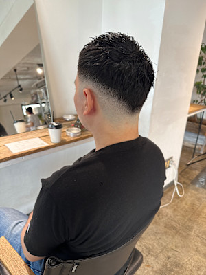 スキンフェードカット