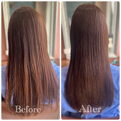 髪質改善ヘアエステストレート