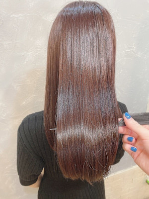 髪質改善ストレート
