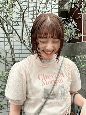 スリークボブ/ミニボブ/切りっぱなしボブ