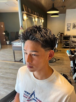 スパイキー×テーパー