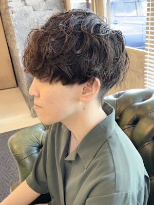 メンズ/パーマ/スパイラルパーマ/高橋