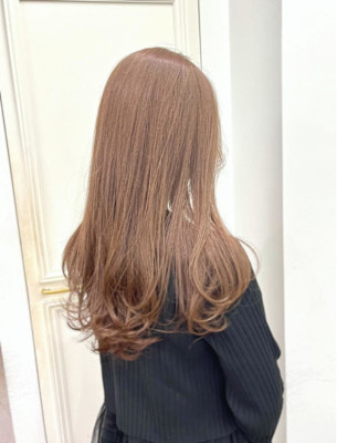 デザインカラー/レイヤーカット/ウェットヘア