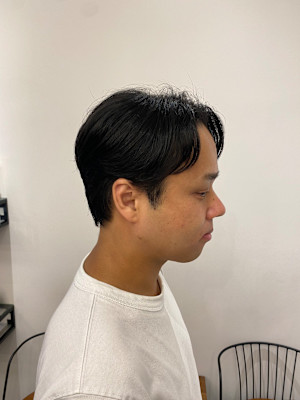 池袋/メンズスタイル/メンズヘア/センターパート