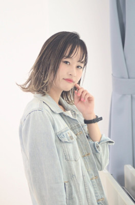 hair nina×ミディアム