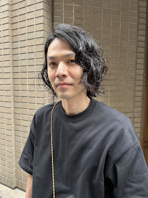 夏のクリーピーパーマ2wayマンバン