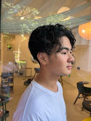 癖毛活かしショート