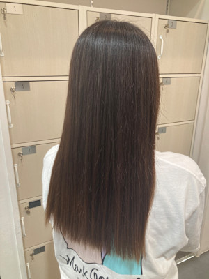 ストレートヘア