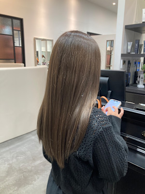 髪質改善カラー