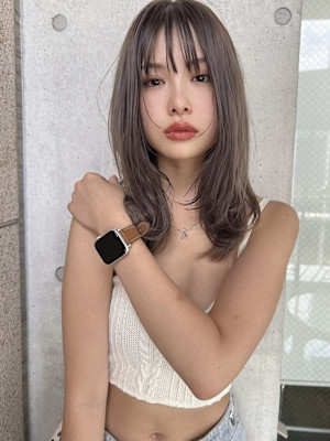 ゆったりレイヤーブリーチ無しダブルカラーkchiara川野直