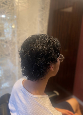 ゛King Gnu 常田大希゛風デザインパーマ☆