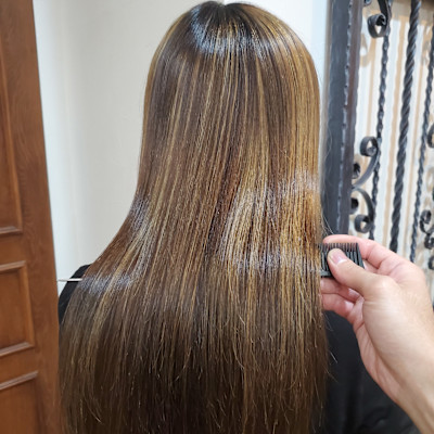 髪質改善ストレート