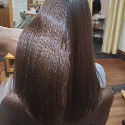 髪質改善ストレート