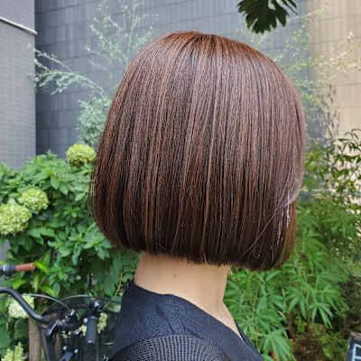 髪質改善ストレートカット