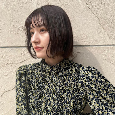 姫カットカールセミディシアーカラー