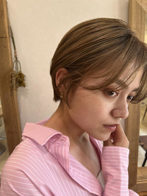 姫カットカールセミディシアーカラー