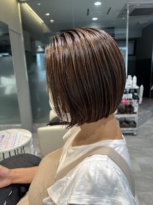 姫カットカールセミディシアーカラー