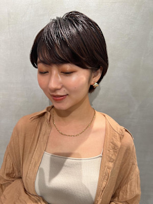 姫カットカールセミディシアーカラー