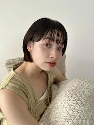 姫カットカールセミディシアーカラー