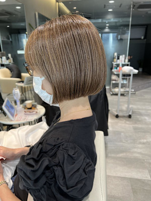 姫カットカールセミディシアーカラー