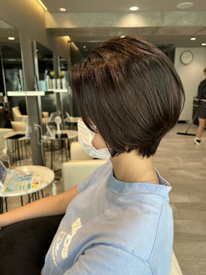 姫カットカールセミディシアーカラー