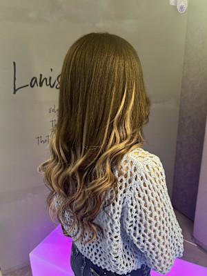 ブラウン×ミルクティー