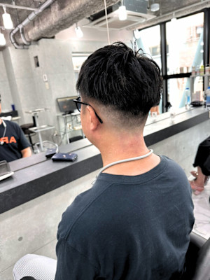 フェードツーブロックショート