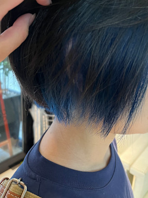 インナーカラー【ブルー】