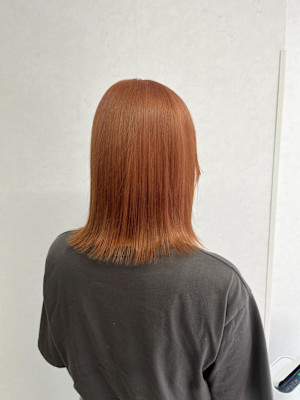 miu　夏っぽオレンジカラー