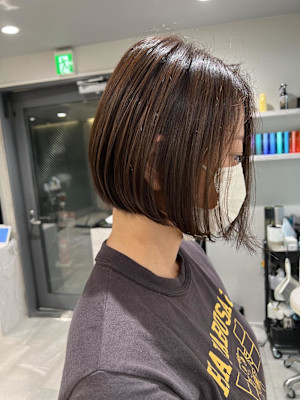 姫カットカールセミディシアーカラー