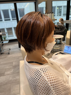 姫カットカールセミディシアーカラー