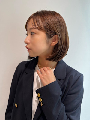 姫カットカールセミディシアーカラー