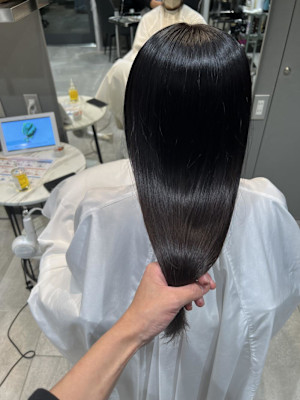 姫カットカールセミディシアーカラー