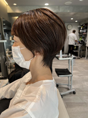 姫カットカールセミディシアーカラー