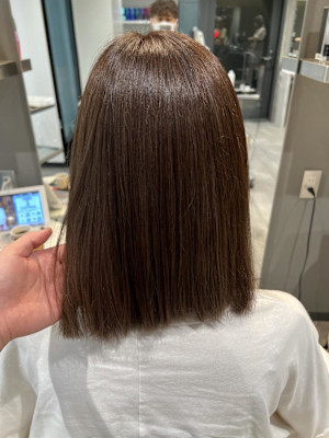 姫カットカールセミディシアーカラー